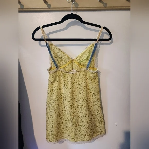 RARE Victoria's Secret Pout Yellow Floral Lingerie - Picture 2 of 6